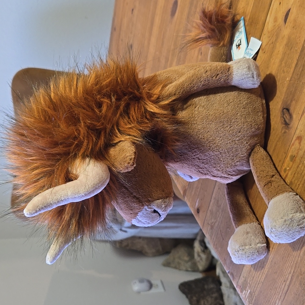 Jellycat Ramone Bull 13x5.1x5.5" Soft and Plush NWT - Picture 4 of 6
